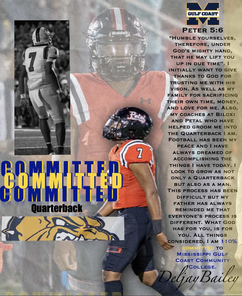 DeljayBailey7's tweet image. #AGTG
COMMITTED.
@CoachWrightPerk @EMcCray70 @Coach_CJBailey @coachaglenn