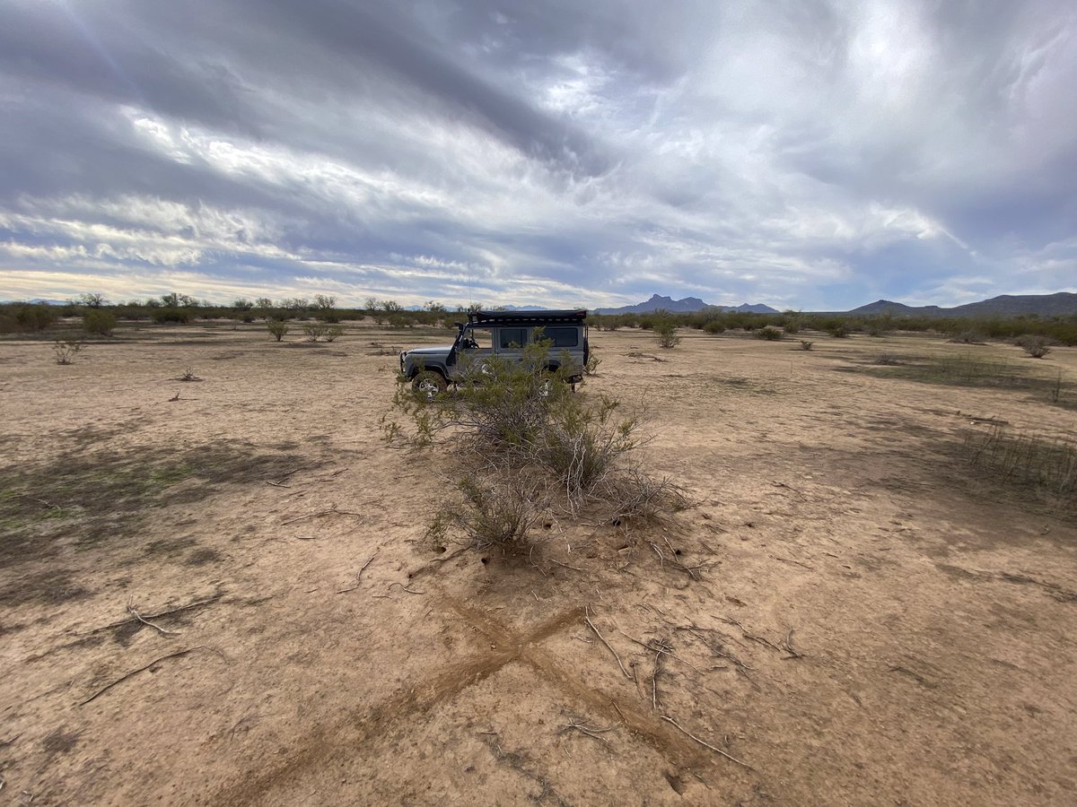 Boneyardsafari's tweet photo. Part of the #boneyardsafari team was out this week in #arizona with the #boneyarddefender locating the wreck of a Beech 18.  We found the coordinates that were given to us by a fellow aviator, sadly nothing was there. The hunt continues this week. #aviationsafari #beech18 https://t.co/ygmaVgke5I