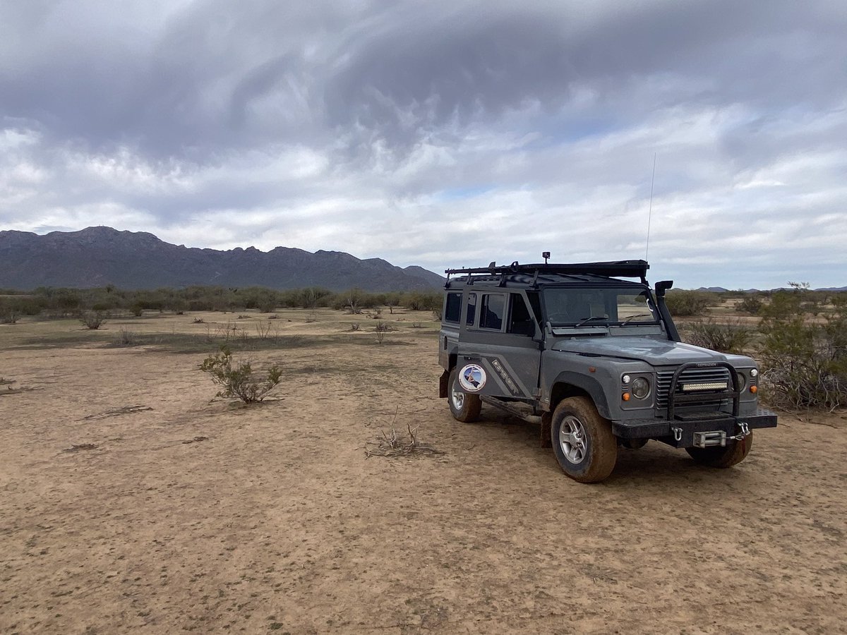 Boneyardsafari's tweet photo. Part of the #boneyardsafari team was out this week in #arizona with the #boneyarddefender locating the wreck of a Beech 18.  We found the coordinates that were given to us by a fellow aviator, sadly nothing was there. The hunt continues this week. #aviationsafari #beech18 https://t.co/ygmaVgke5I