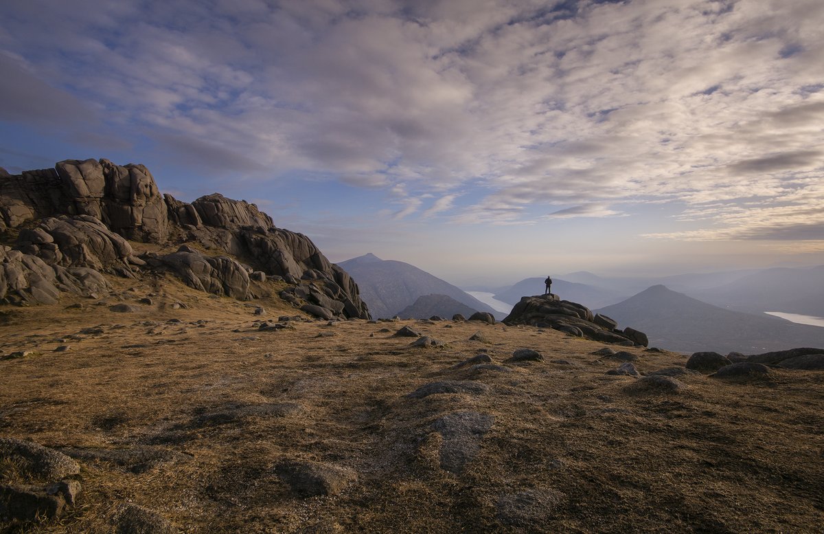 The most beautiful sunsets, more often than not, come after cloudy skies. (Slieve Bearnagh/Mourne mountains) <a href="/WeatherCee/">Cecilia Daly</a> <a href="/angie_weather/">angie phillips</a> <a href="/barrabest/">Barra Best</a> <a href="/BBCNewsNI/">BBC News NI</a> <a href="/coolfm/">Cool FM</a> <a href="/CarlingfordIRE/">Carlingford Lough</a>