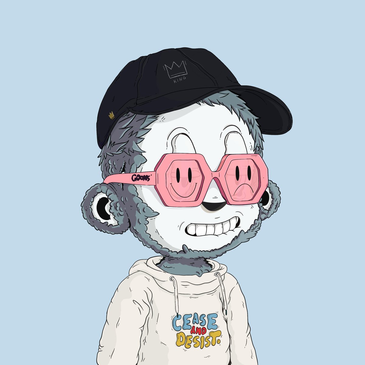 zhadd330's tweet photo. @TheBlackZedef @retrogoons @Bittersweetnoun Nice #Goonie

Need to get yourself a @NounsSmile_Dao as well! https://t.co/XrB0X1cC8k
