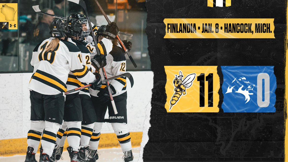 Eight Yellowjackets scored goals, Emma Booth notched a hat trick and Rose Beeman picked up her second shutout in as many days as Superior completed a weekend sweep at Finlandia on Sunday!

#WeAreSuperior