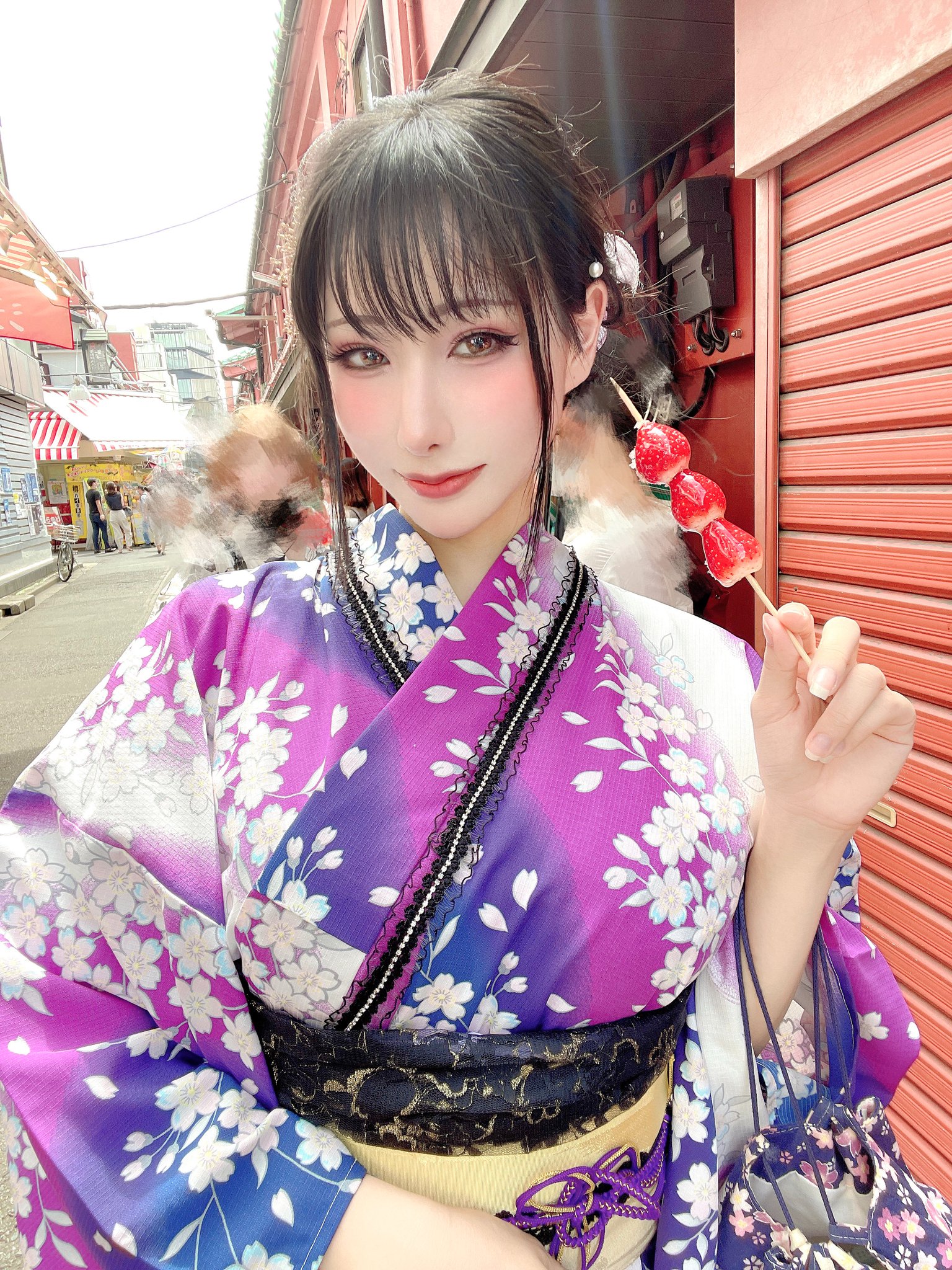 HaneAme🦊 ハネアメ雨波 on Twitter: "Violets 👘💜 スミレ浴衣 https://t.co/cmoy9nAOFt