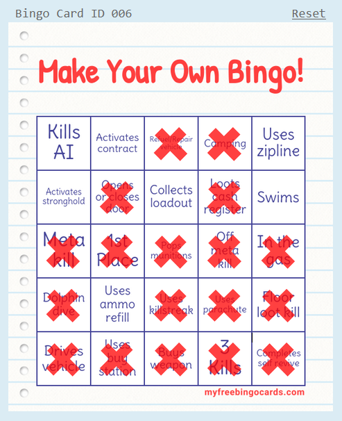 JForthDesigns's tweet photo. @MarleyThirteen Triple Bingo from tonights card! https://t.co/Hx6Pt1Kf2g