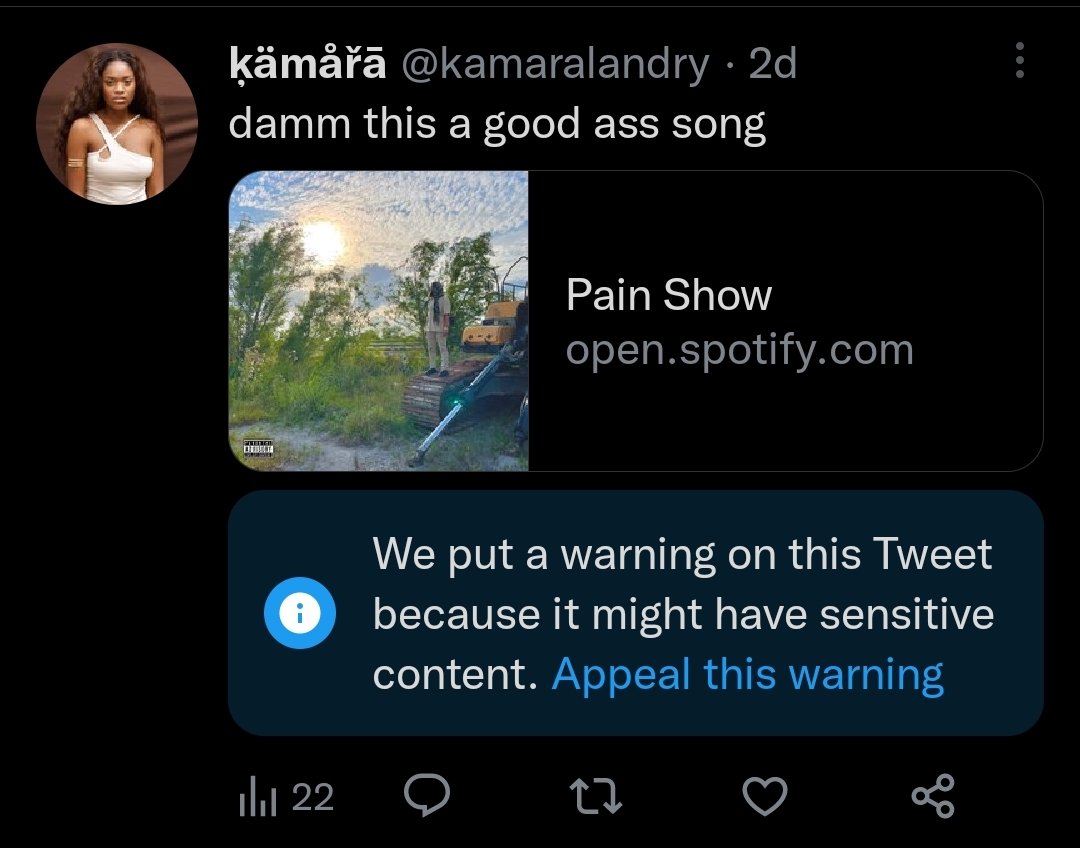 kamaralandry's tweet photo. yeaa @Twitter yall doing too much

anyways.. yall stream @KnoxKetchum ft. @therealkevinj01 &amp; 1cello
https://t.co/cZ5wA8qJQk https://t.co/tQ7wKx3KYG