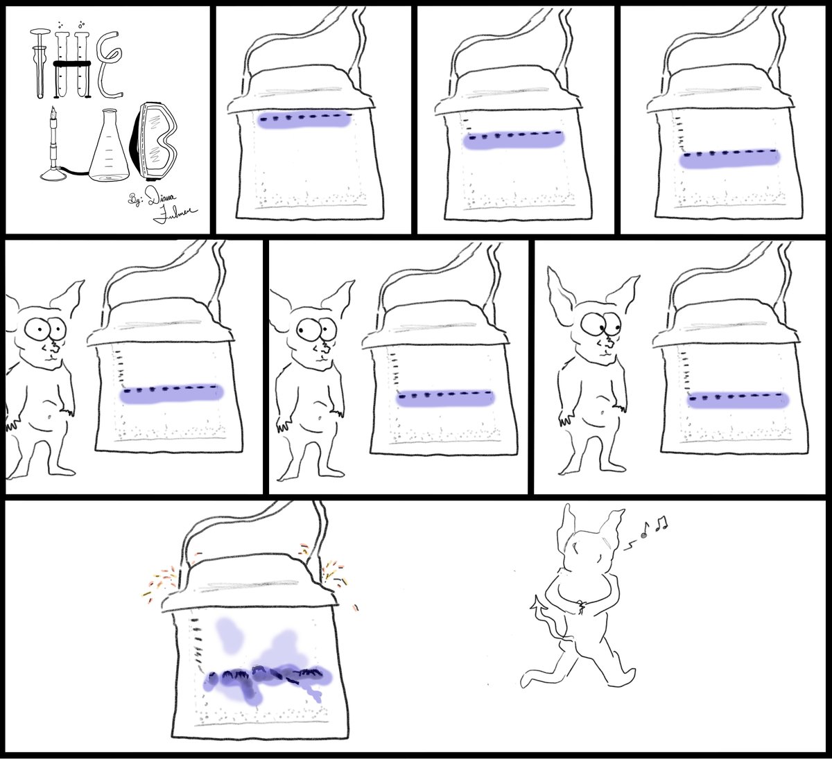 TheLabComic's tweet photo. Beware of the lab gremlins 😥😖
#phd #thelabcomic #westernblots https://t.co/rBkLJW7SP8