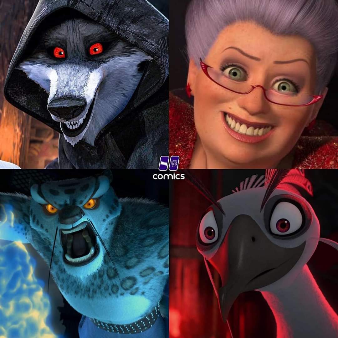 vipseriesbr's tweet photo. Os melhores vilões da Dreamworks! ❤️ https://t.co/Q8Cegcldgb