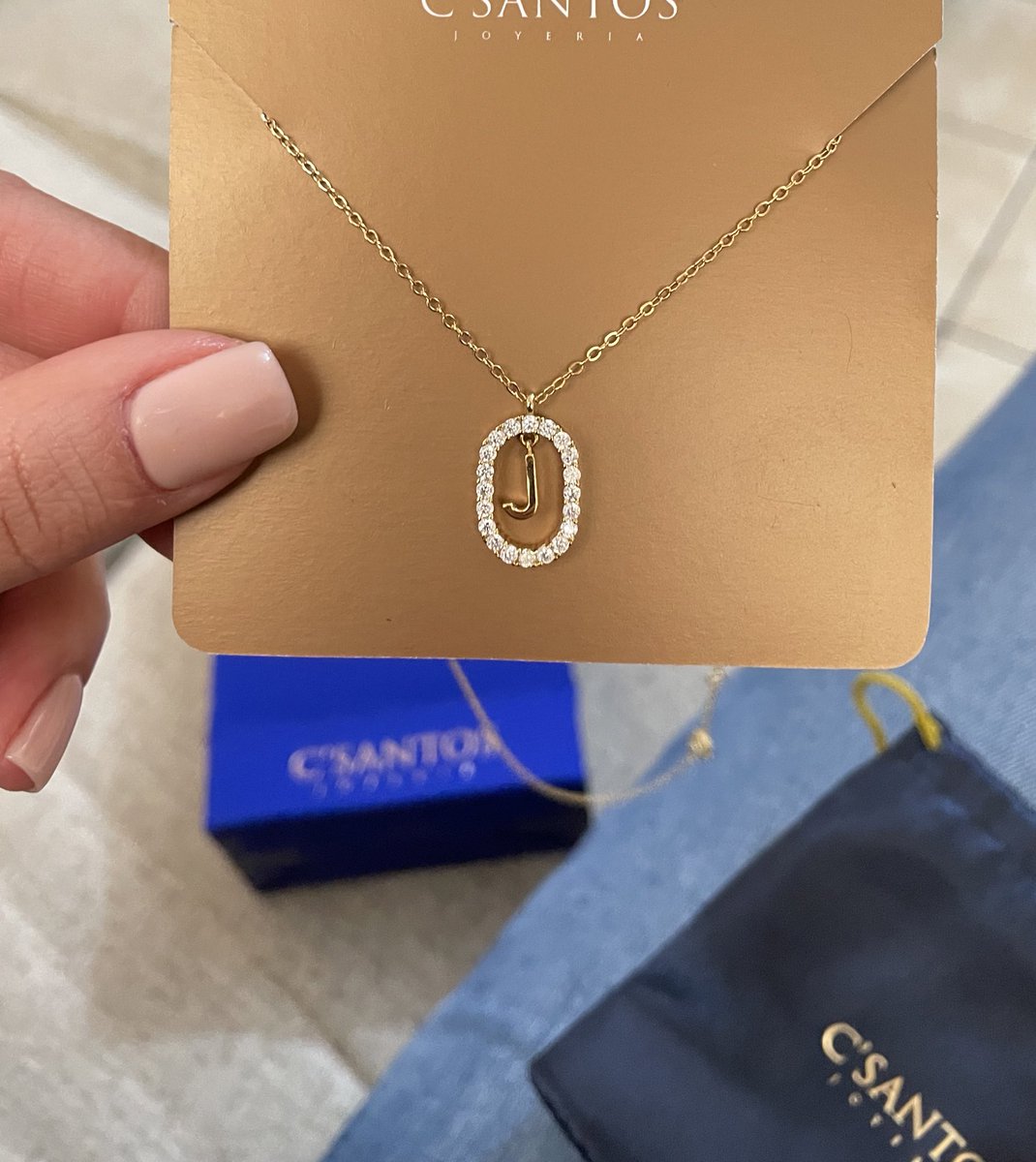 Mi novio me regaló su inicial y la amo 🥹