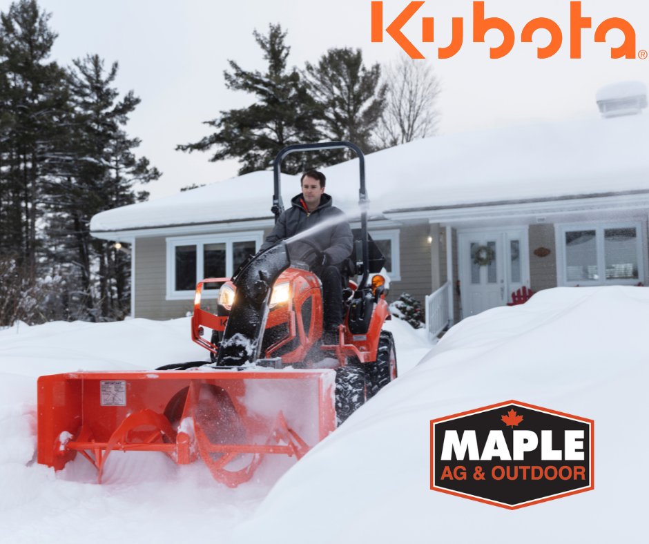 Kubota’s BX tractors are built to take on your toughest gardening, landscaping, snow removal, and property maintenance jobs. Smaller than a full-size tractor, and easier to operate.