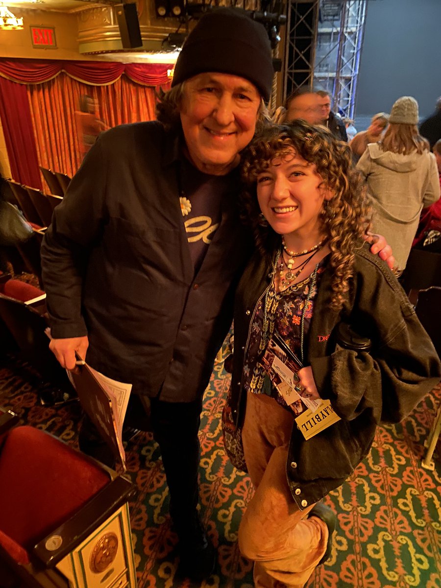 POST SHOW UPDATE: We LOVED it!! And what are the odds we ran into @CameronCrowe again on the way out and Melody got a pic with him as well! 🤯 Wow…what an experience! @AlmostFamousBwy