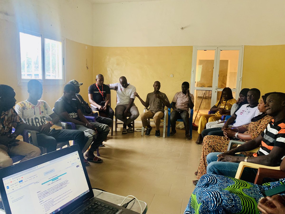 rejcad_national's tweet photo. Ce Matin nous avons installé une cellule départementale dans la région de #tambaounda département de #koumpentoum @rejcad_national @pai_org @USAIDSenegal @WorldVisionSN @ANJSRPF @santegouv_sn @PapeMalickNdour @khadimdiopt @ColyHyaceinthe @ZipporahSn @NDIAYED98654588 @MSISenegal https://t.co/RyAhh0VJBx