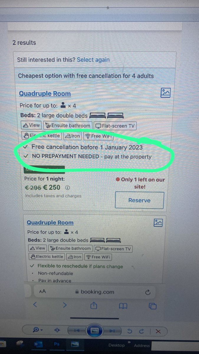 Word of warning if you need a hotel in #Galway do NOT book The Snug Town house … used <a href="/bookingcom/">Booking.com</a> … had to cancel as my sister got covid, but was fully charged despite it saying in 2 separate areas that it was free cancellation &amp; also that you could pay the property on arrival.