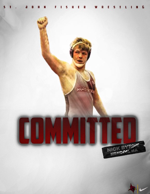 Northbridge Wrestler Nick Byrne has committed to St. John Fisher University Wrestling for 2023. @NorthbridgeAD <a href="/NipmucAD/">Nipmuc HS Sports</a>