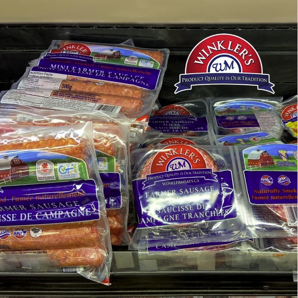 WinklerMeats's tweet photo. Have you secured your Farmer Sausages for this week's menu? 
#winklermeats #farmersausage #mbpork #verifiedpork #glutenfree #keto https://t.co/7RQ8IOql2r