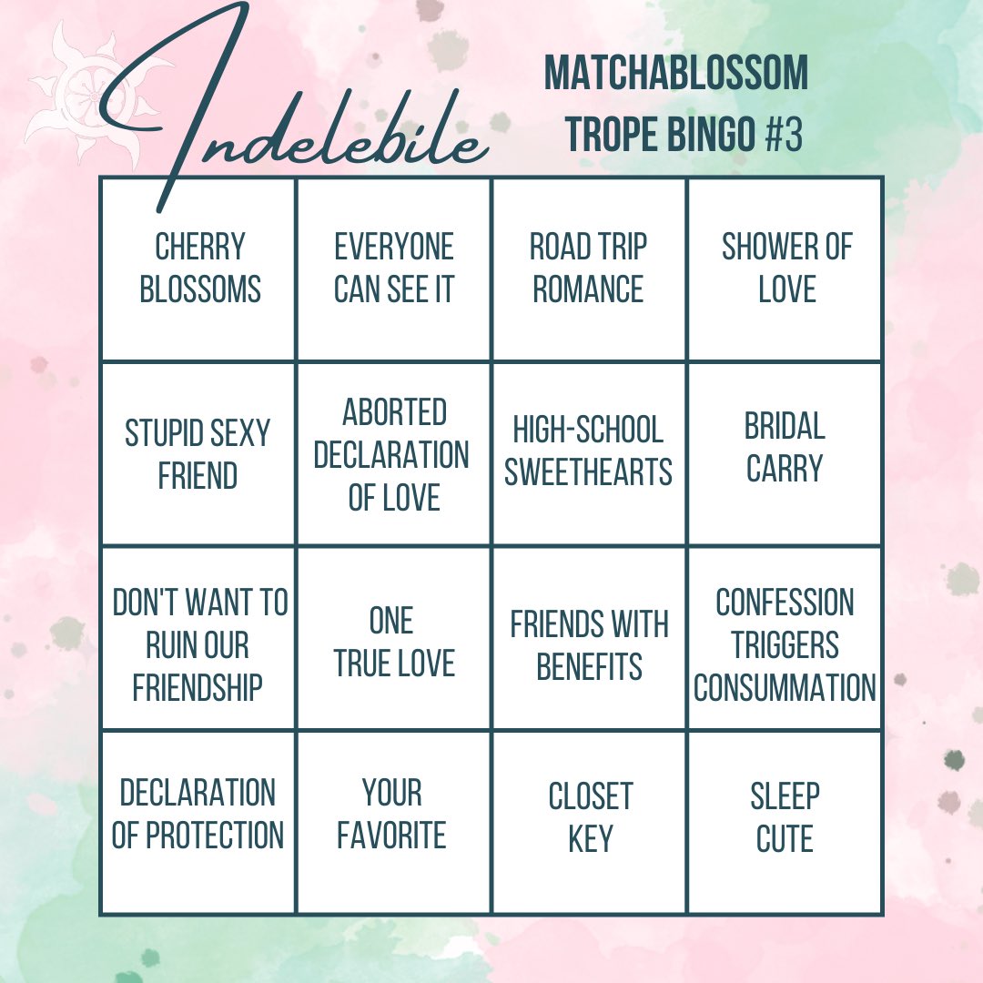mb_zine's tweet photo. While our contributors are working on their pitches, we have something fun for everyone who is patiently waiting: Matchablossom Trope Bingo with a prize! We have several bingo cards with common tv tropes used in canon and fanworks! Find out how to play in the following tweet ⤵️ https://t.co/UPjUGjVqNh
