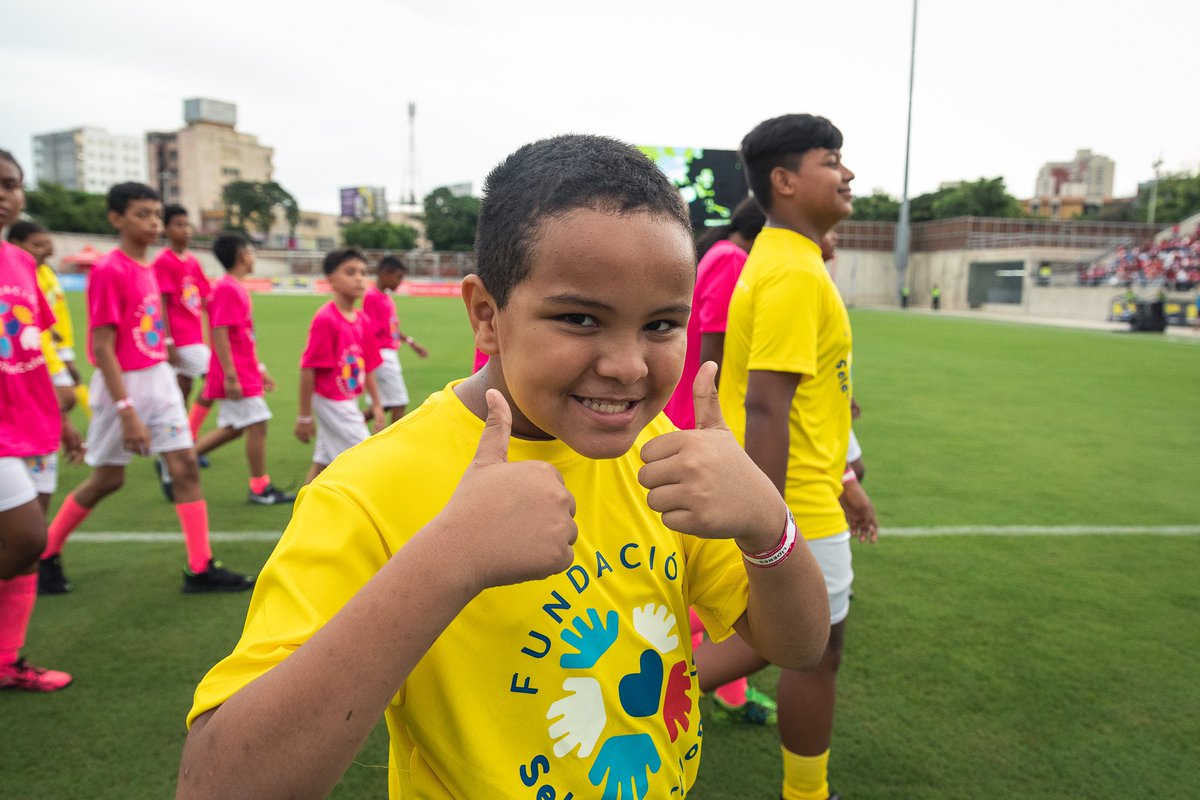 FSC_COL's tweet photo. ¡Los niños y las niñas son uno de nuestros motivos!👦👧

En este 2023 vamos con toda 👍🏼 a trabajar por una niñez llena de fútbol y muchas oportunidades de vida. ⚽💚

#FSC #TransformaciónSocial https://t.co/4muXSb4kpo