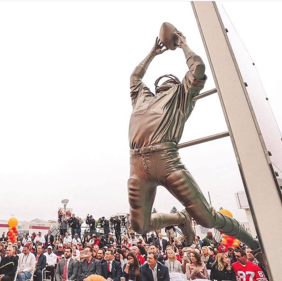 Gone but never forgotten! Happy bday to a Niner Faithful legend, Dwight Clark! ❤️💛