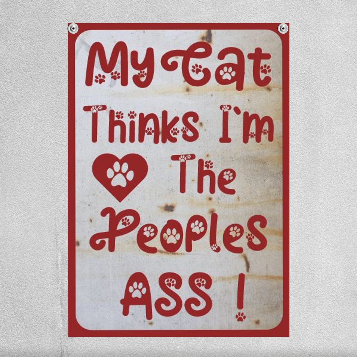 arlissbryant's tweet image. Cat Sign Cat Lovers Gift tuppu.net/4e777aee #Shopify #WainfleetTradingPost #CatSign