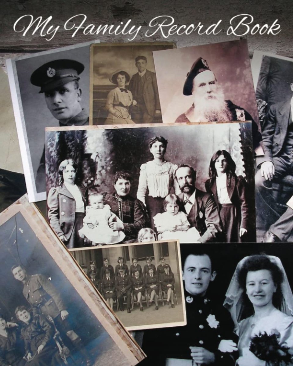 FernandezFBooks's tweet photo. My Family Record Book: A Genealogy Logbook and Journal
https://t.co/GJE3SewsDf
#genealogy #familytree #family_tree #ancestors #ancestry #hamilyhistory #family_history #oldphotos #historygram #familysearch #historylover #journal #logbook #keepsake #familykeepsake https://t.co/j7elKe77qz