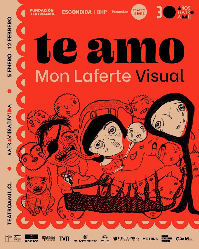 monlaferte's tweet photo. Mi primera muestra en Santiago de Chile como artista visual. Te amo estará hasta el 12 de Febrero y es gratis. https://t.co/QGqhQtpjGb