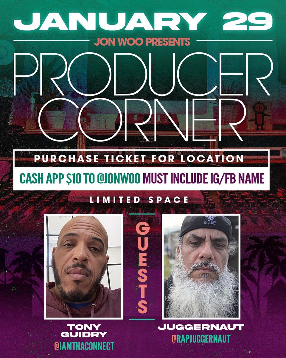 Boy boy boy…2 music legends are coming to drop some gems in Louisville..get tickets asap. Limited space!