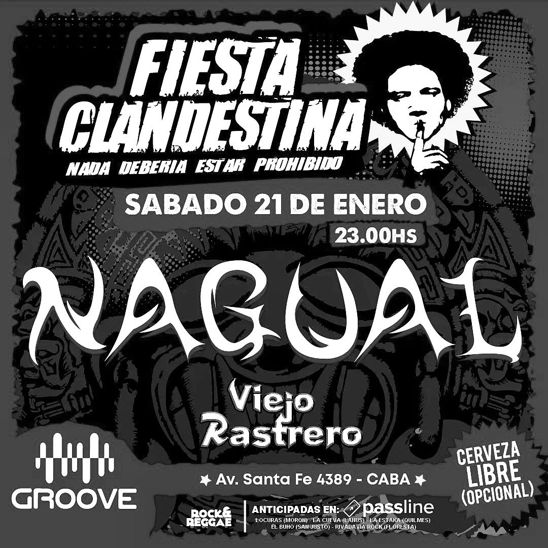 El 21 en la clandestina! #VeranoNagualero