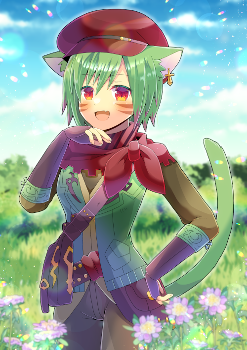FF14「依頼者さんのお友達のミコッテを描かせて頂きました!リクエスト有難うございます  」|ヒヨヨ@skeb募集中のイラスト