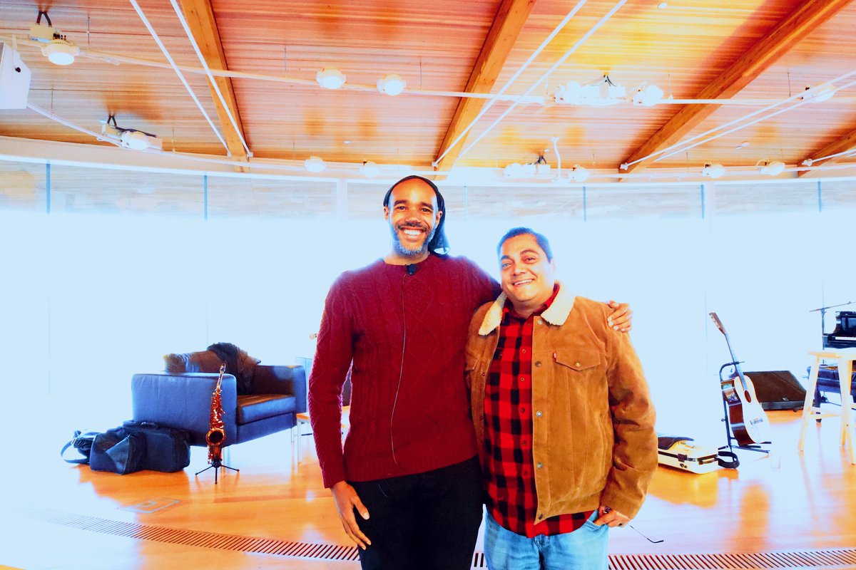 mightygoodfella's tweet photo. Marcus G. Miller, who plays saxophone on "Let's Make Time", just wrapped up "Songs of the Season" at @gracefarmsct, in New Canaan. He serves as the host of a series of musical performances where musicians "share stories about lessons they’ve learned throughout the year, the inner https://t.co/uzmwzvgexb