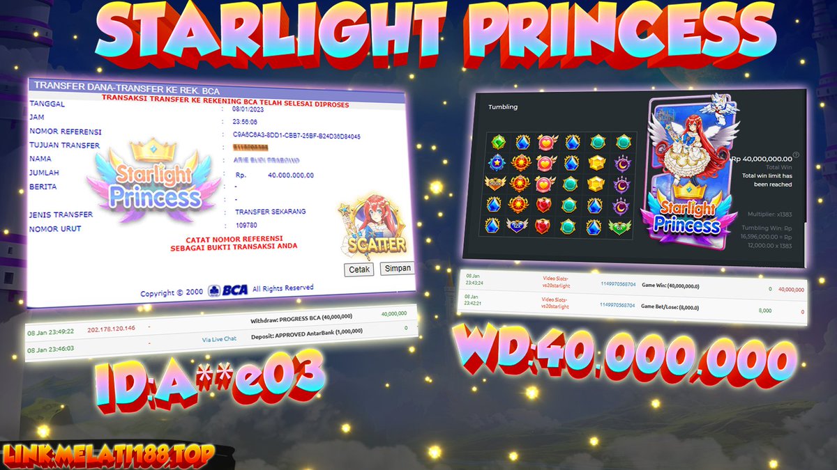 melatibet's tweet photo. bermain di starlight princes di berikan pola gacor dari kami bosku jp jp  
#melati188 #melatislot #melatioficial #melatigacor #slotgacor #slotindonesi #rtpgacor #terjamin #norungkad https://t.co/KWIaIZwbSc