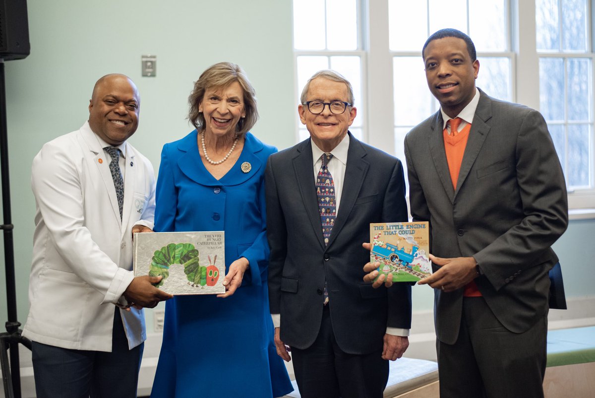 Thanks to everyone who joined us for today’s Family Fun Day with <a href="/FranDeWine/">Fran DeWine</a>! 🧡

We loved hosting both her and Governor <a href="/MikeDeWine/">Mike DeWine</a> to celebrate both the inaugural weekend and First Lady DeWine’s work with <a href="/ImaginationOhio/">Dolly Parton's Imagination Library of Ohio</a>. 📚🎉

#OHInaugural2023
