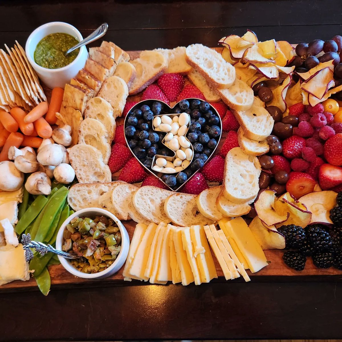 Wife crushed the charcuterie for the game.  #GoBills #hamlinisland