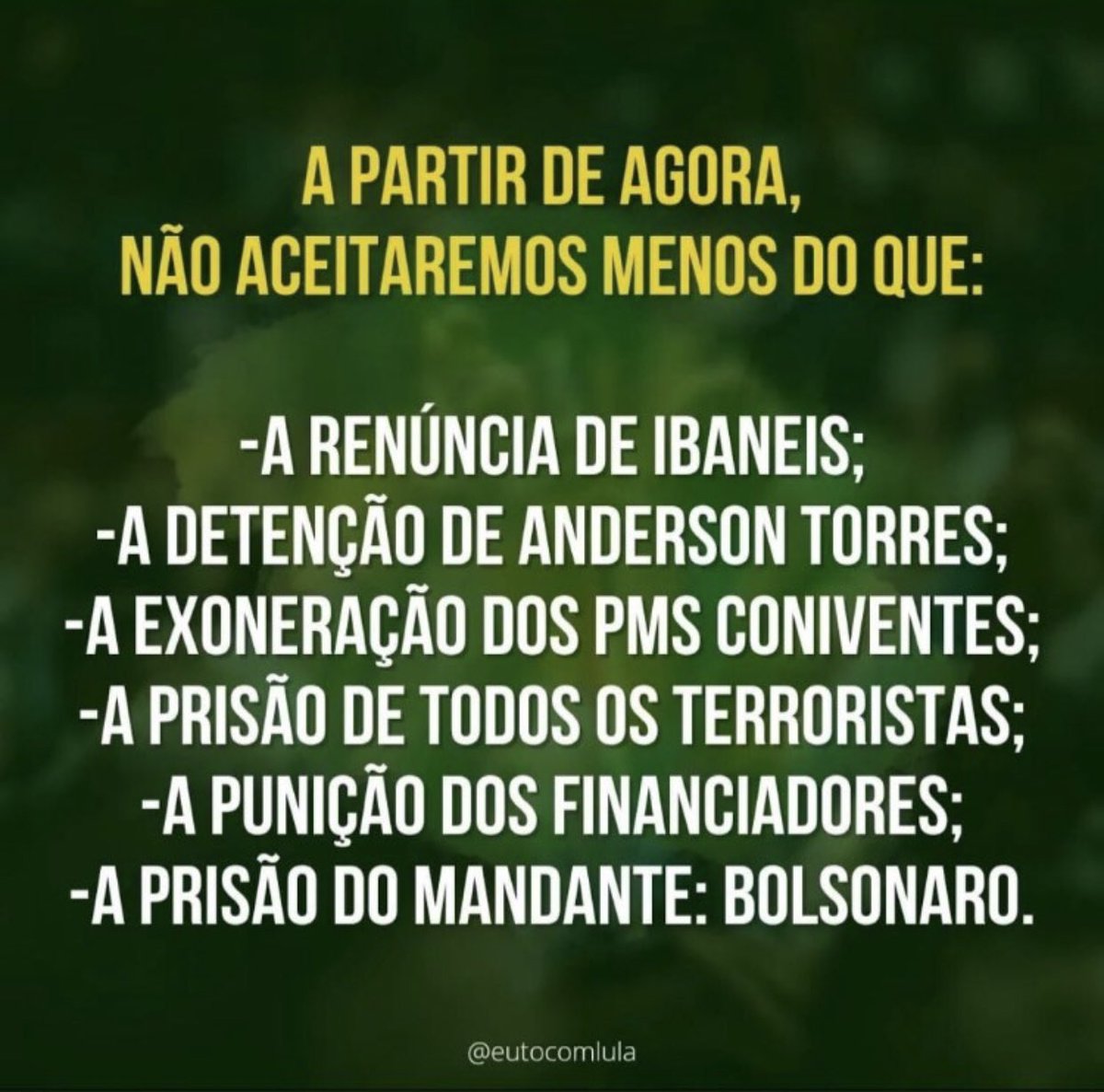 ninahortaaa's tweet photo. #TerroristasNaCadeiaJa #BolsonaroEAliadosNaCadeia https://t.co/aKDI2HUHAB