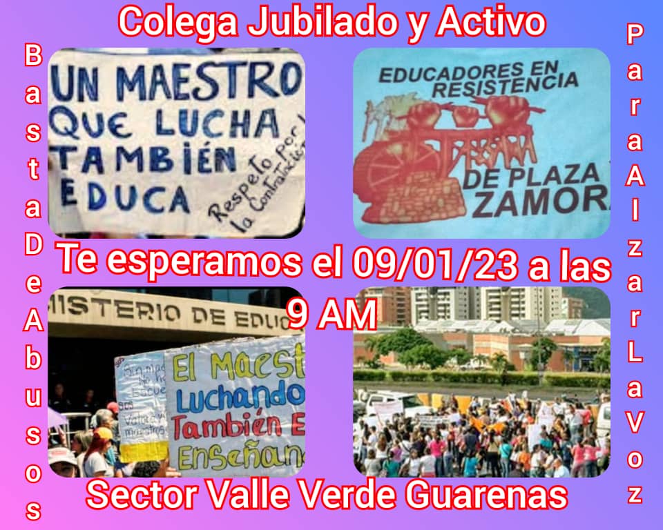 #JornadaNacionalDeProtesta
#GuarenasGuatire