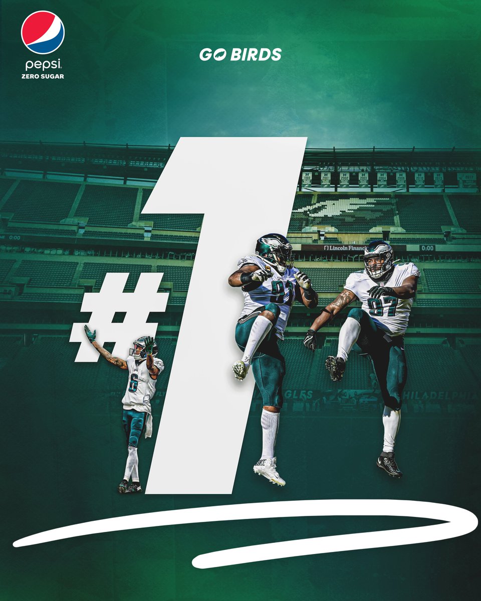 Eagles's tweet image. NFC runs through the 215.

@pepsi | #FlyEaglesFly