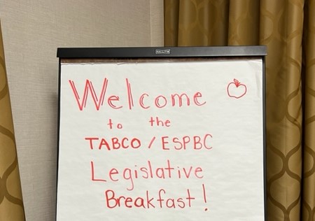 TABCOEDUCATORS's tweet photo. This weekend's Legislative Breakfast was a great success! Stay tuned for more photos and videos from the morning, plus some takeaways and homework ... https://t.co/ZDiSPBlQd1