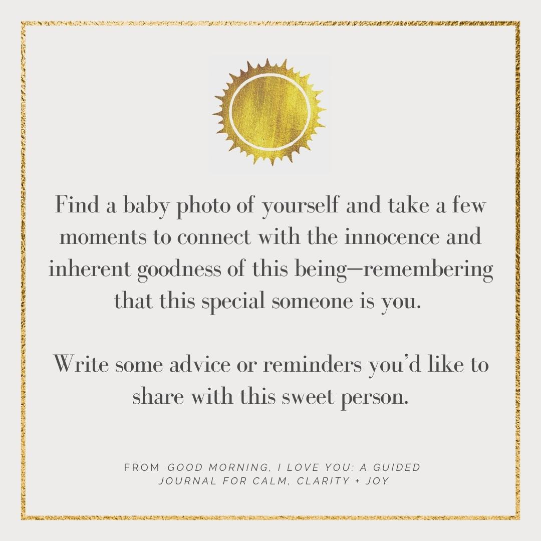 soundstrue's tweet image. “Find a baby photo of yourself and take a few moments to connect with the innocence and inherent goodness of this being - remembering that this special someone is you.” ❤️ Shauna Shapiro

Leave a ❤️ if this resonates with you.