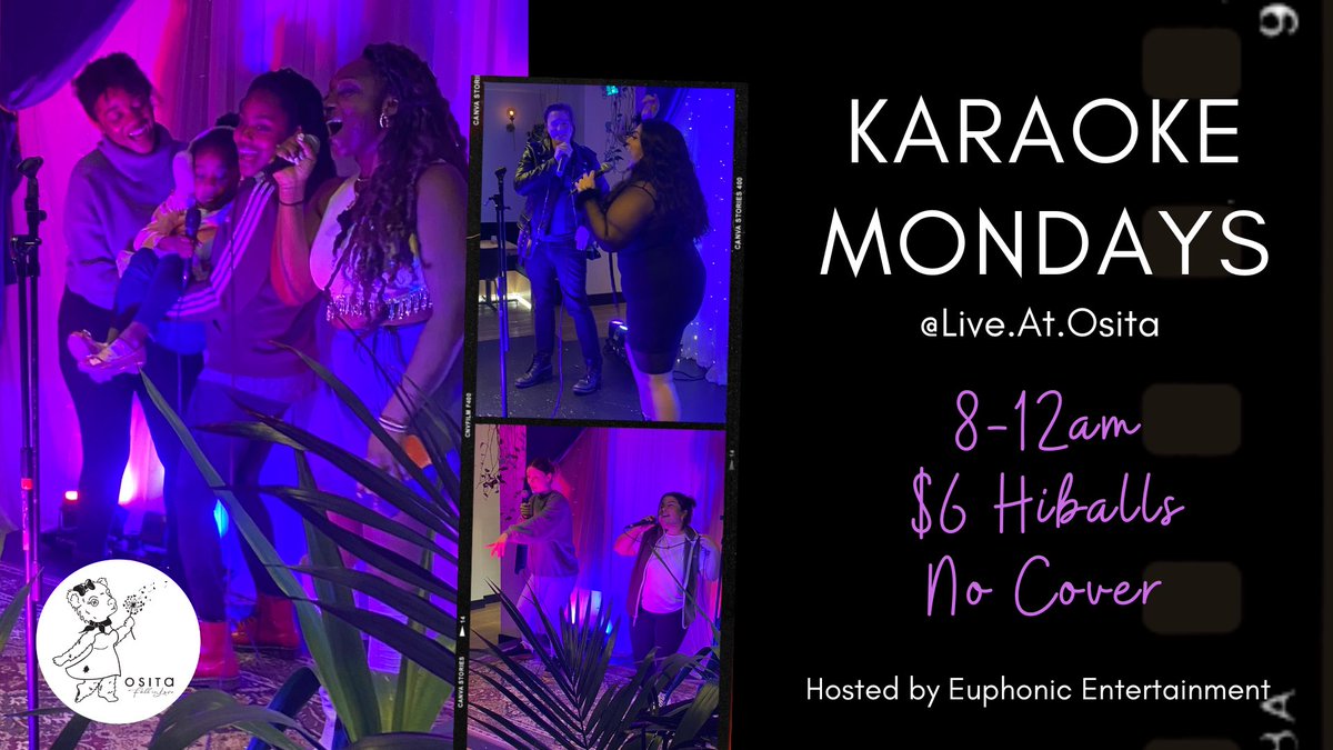 Tomorrow night hit up Osita on <a href="/Commerciald/">Commercial Drive</a> for #Karaoke 8-12am $6 Hiballs all night! Let’s sing! #Vancouver