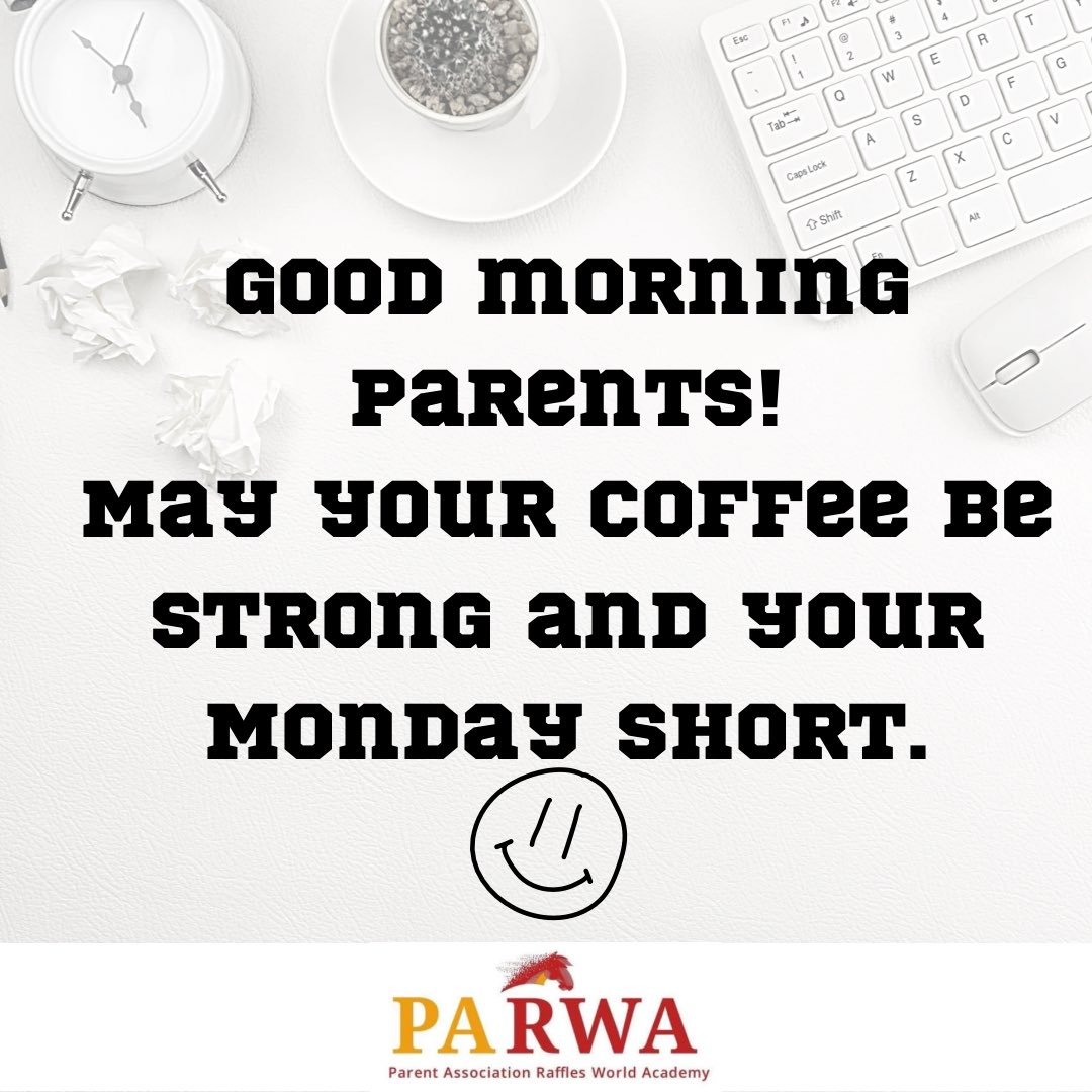Good morning parents! This is your Monday reminder that a new week means new possibilities. This week is yours, own it. 
Enjoy your day! 😊
#rwacommunity #goodmorning #morningmotivation