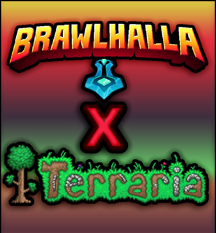 Sharkcrome's tweet photo. My Fellas ... Spread The Word 🫴
#Terraria #Brawlhalla #Crossover #Sandbox #PlatformFighting #FightingGame #BossFight
#ComingSoon #Maybe #2023wishes https://t.co/kYJT5TPoHA