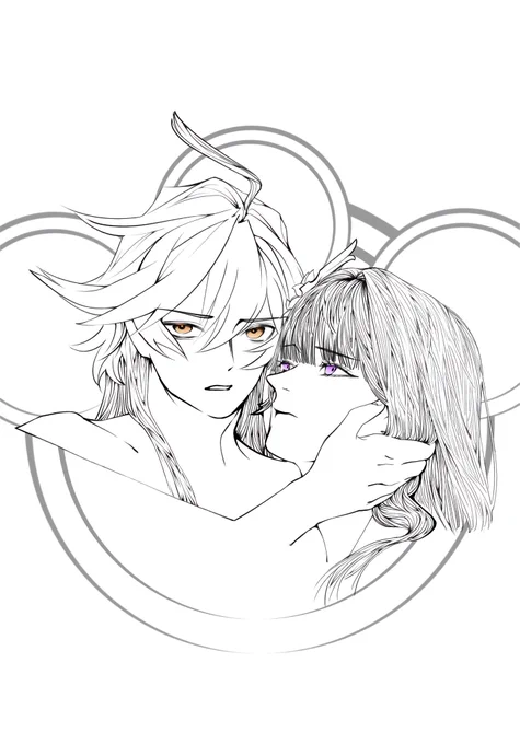 昔の絵なんだけど、描き込めば上手く見えると思ってた 