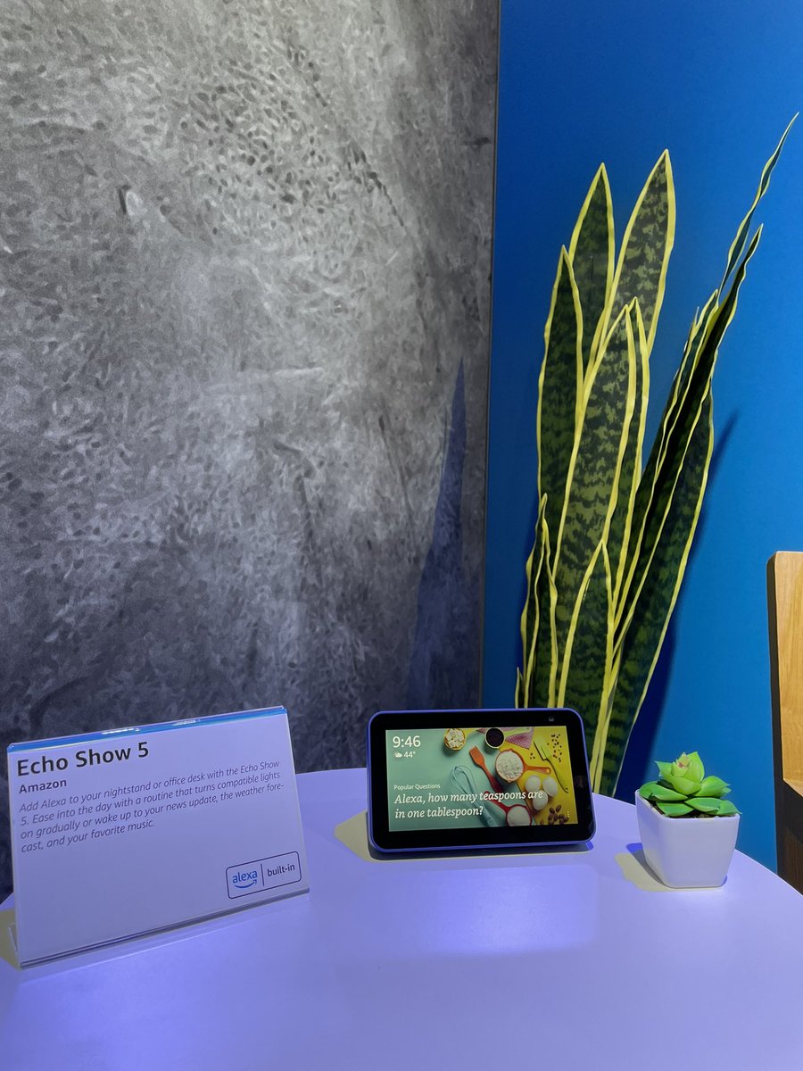 kalydeoo's tweet photo. [#CES2023] Ajoutez Alexa à votre table de chevet ou à votre bureau avec l'Echo Show 5 d’#amazon pour créer des routines ou de réveiller 

cc @ipfconline1 @chboursin @jblefevre60 @Xbond49 @LaurentAlaus @mallys_ @Fabriziobustama @PawlowskiMario @Khulood_Almani  #AmazonFrCES https://t.co/NS8uOoMUqg