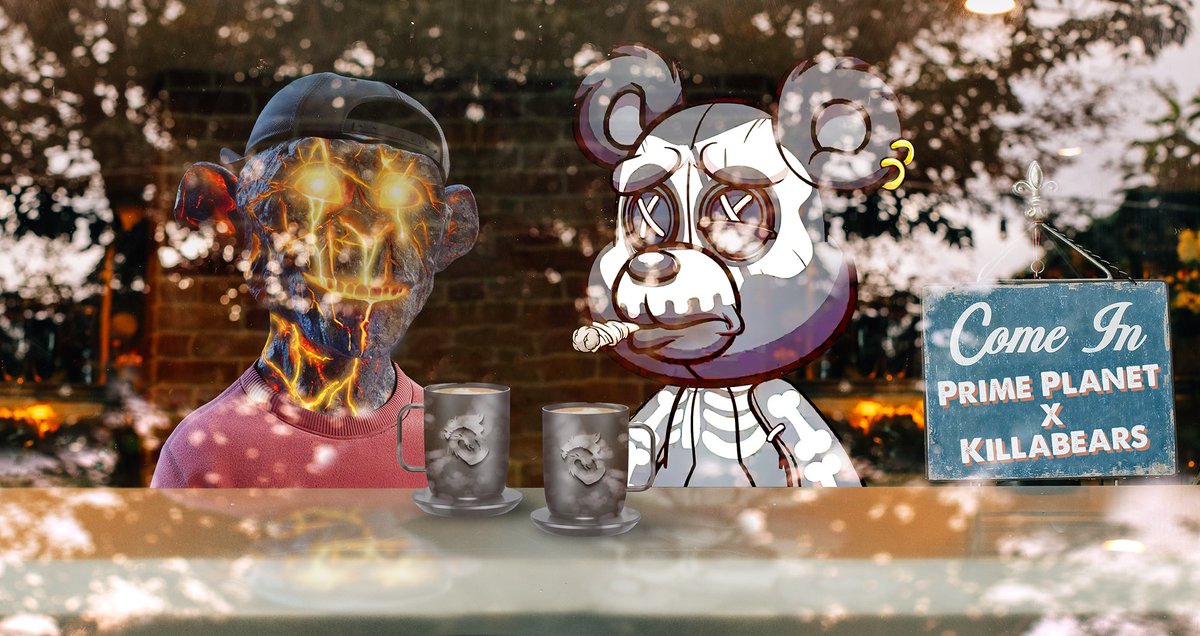 #PrimeTime spaces with <a href="/mr_benft/">BeNFT</a> co-founder of <a href="/killabearsnft/">KILLABEARS 🐻</a> and fellow ape holder.

When: 15 Jan 2023, Sunday, 10am Eastern

Mark your cal with the link below Prime Fam, let’s have a rockin’ time. x.com/i/spaces/1rmGP…