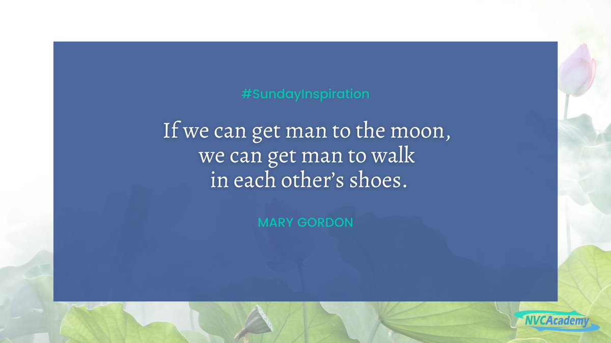 nvcacademy's tweet photo. Sunday inspiration.
Like or RT if you resonate!
#nonviolentcommunication #parenteffectivenesstraining https://t.co/0YvJ5subGT