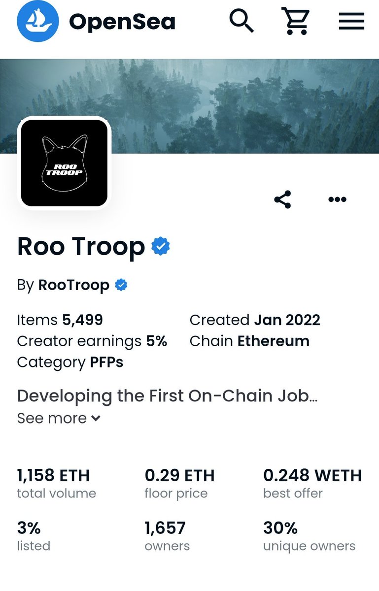 Let's talk about the roo's. You wouldn't listen at .05 or .2 here's your last chance before we go to the moon. <a href="/RooTroopNFT/">Roo Troop</a> <a href="/MorganStoneee/">STØNE 🦘</a>