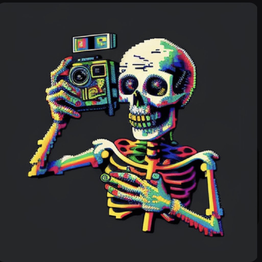 Just had to mint these! <a href="/Selfie_Skelly/">Selfie Skelly</a>