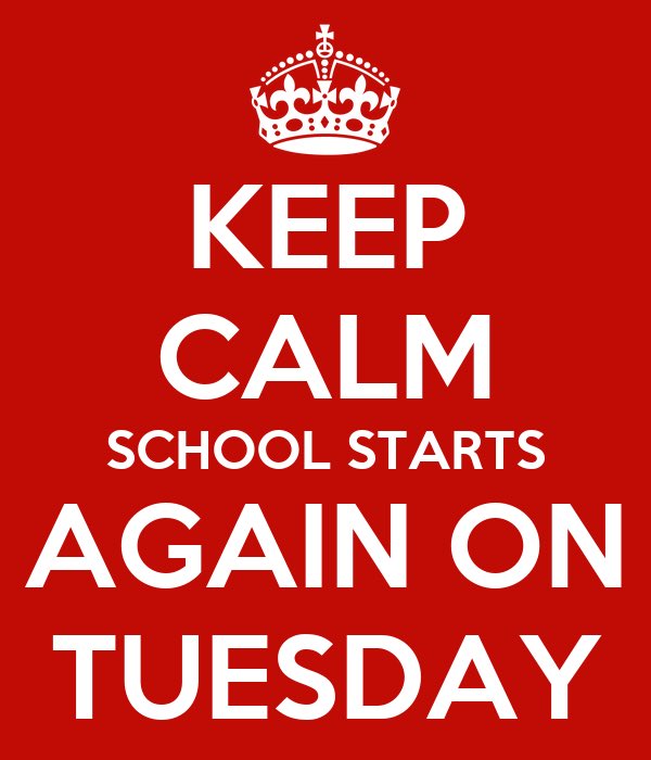 Welcome back, Roadrunners! Students report on Tuesday &amp; it will be a minimum day. Dismissal is at 1:40pm. P.S. It may rain Tuesday. Wear your rain gear! <a href="/HalecrestPTA/">RoadRunnersRise</a>