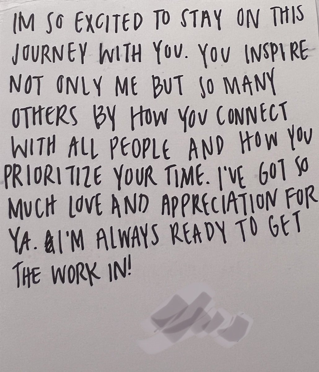 strengthcoach34's tweet photo. This is from one of my female athletes 🥹 I will keep her anonymous, but she knows who she is. #ItsMyWhy #EmbraceTheProcess 💜 https://t.co/SFtQngDWYG