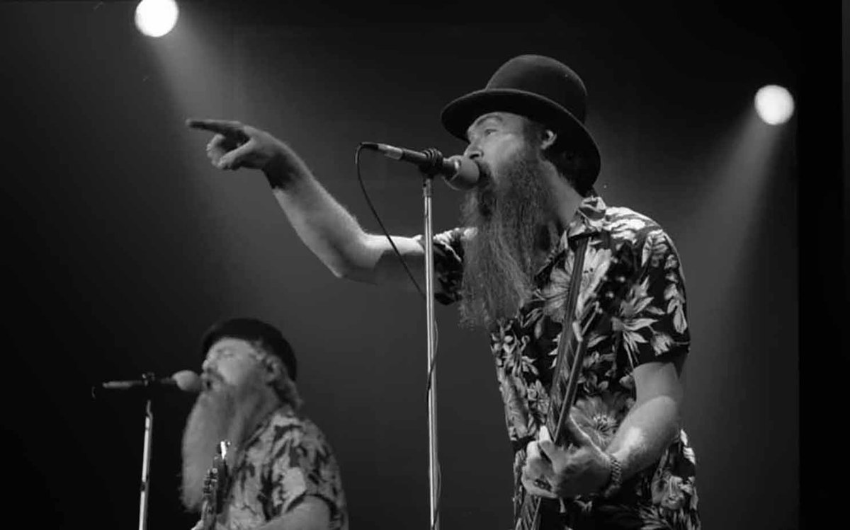 TracesofTexas's tweet photo. ZZ Top at the Lubbock Coliseum in Lubbock, 1982.

@MarklenKennedy https://t.co/qctXSHxImU