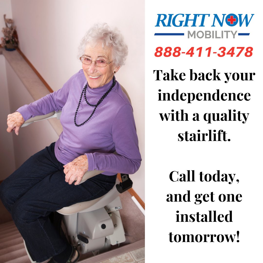 rightnowmob's tweet photo. If your spouse has mobility issues that make it difficult to move freely about your home, we can help! We make it as easy as possible to outfit your home with the #mobilitysolutions to help you and your spouse feel safe, secure, and independent. Give us a call today! 888-411-3478 https://t.co/FHzmmURu3i