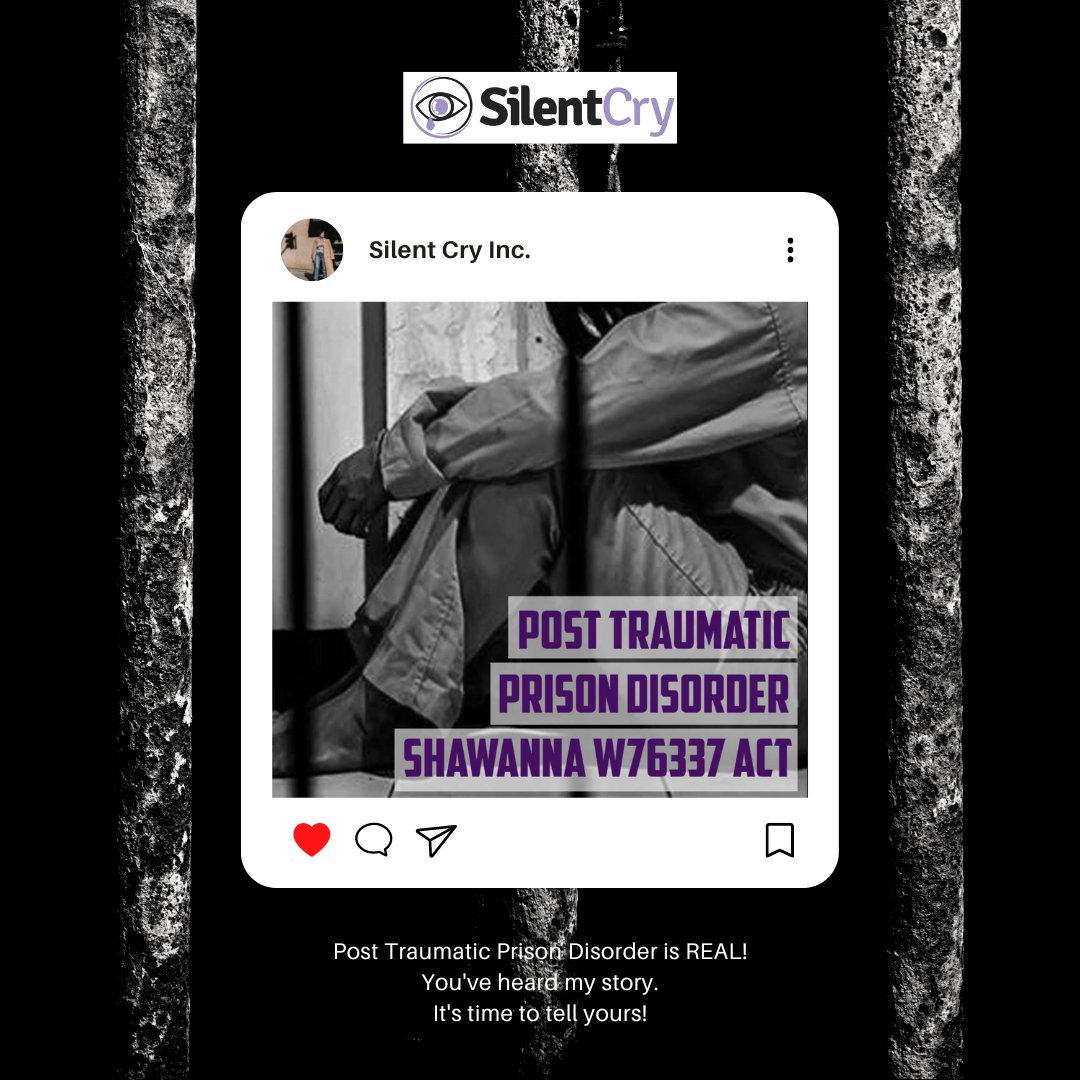 SilentcrySv's tweet photo. Has your #mentalhealth been impacted as a direct result of incarceration or post-release? Tell your story!

The #TraumaticPrisonDisorder #ShawannaW76337 is working to lift your voice and experience because your story matters. 

Send submissions to silentcryinc@gmail.com https://t.co/de4T5WHW19